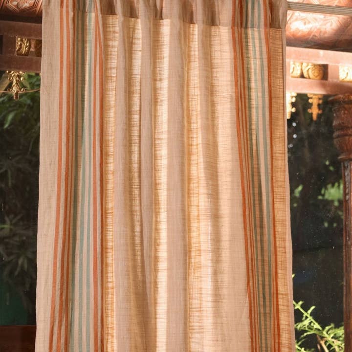 Marigold Ivory Cotton Door Curtain |7ft| Pack of 1 for wholesale on Faire