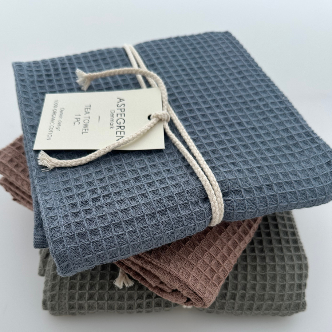 Aspegren Denmark - Wholesale Tea Towel - Tea Towel - 100% Organic Cotton - North - Nougat3