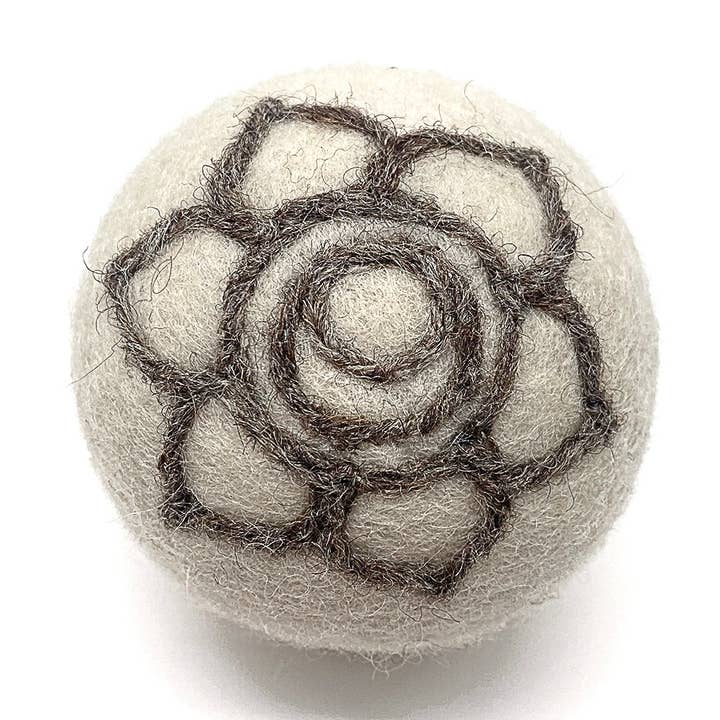 Handgemaakte Sacraal Chakra Wolbal voor wholesale door Wooliie