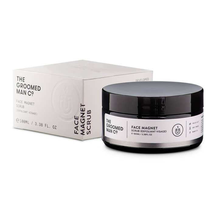 Face Magnet Scrub for wholesale by The Groomed Man Co.