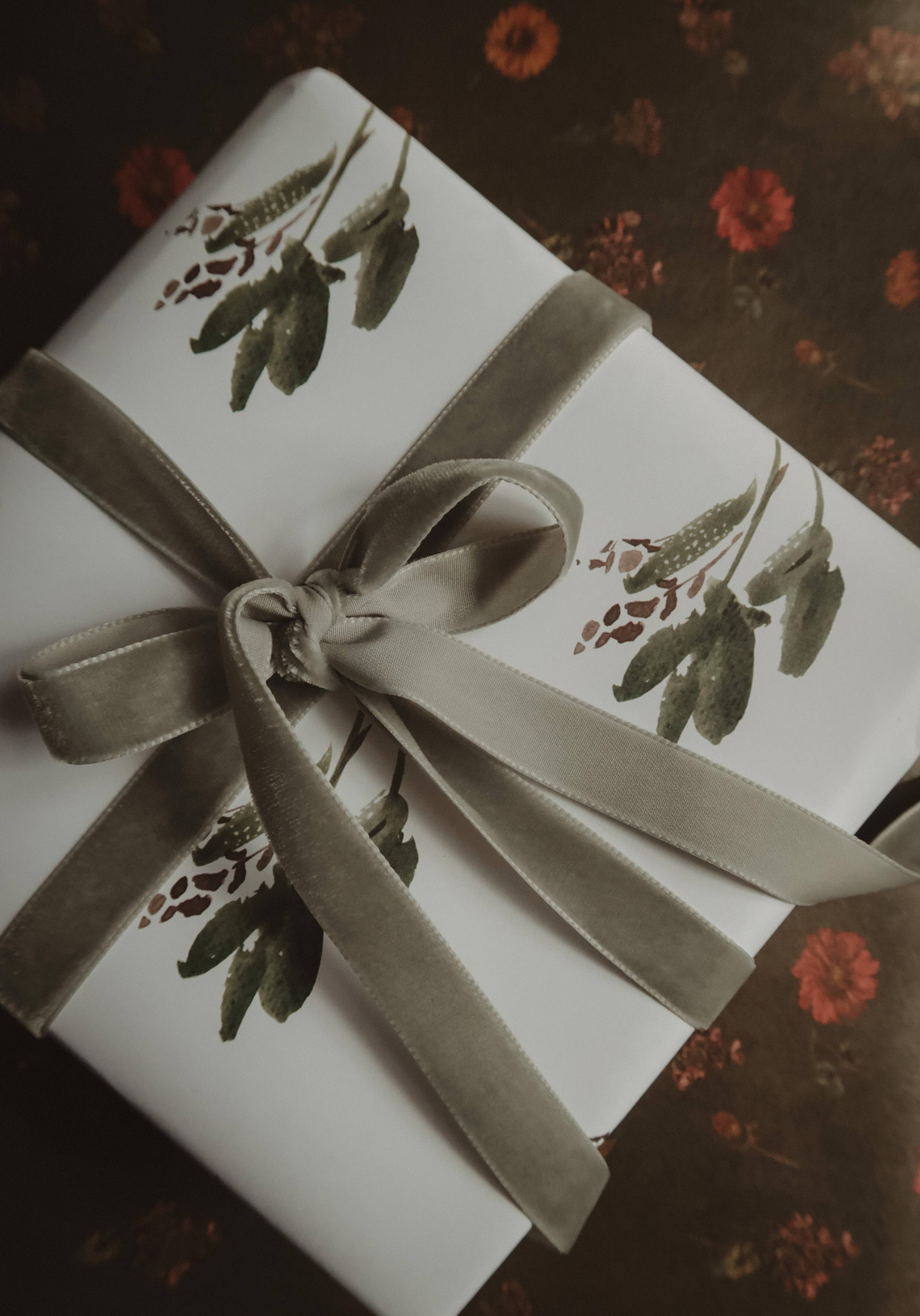 MyDesignPictures - Wholesale Ribbon - Gift Wrapping - Velvet ribbon GRAY length 2,5m/width 16mm 7