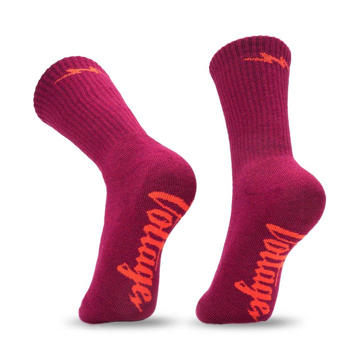 Merry Berry Magic sokken van merinowol voor wholesale door Voltage LTD