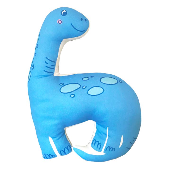Cojín Diplodocus azul para venta al por mayor de Nelly's treasures