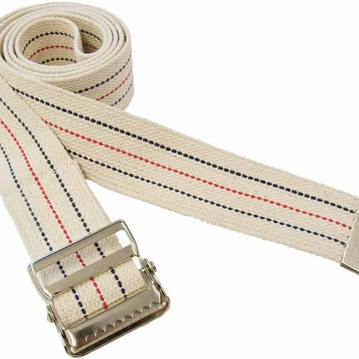 Cinturón de Marcha/Transferencia de Pacientes con Hebilla de Metal - Beige para venta al por mayor de Mars Wellness