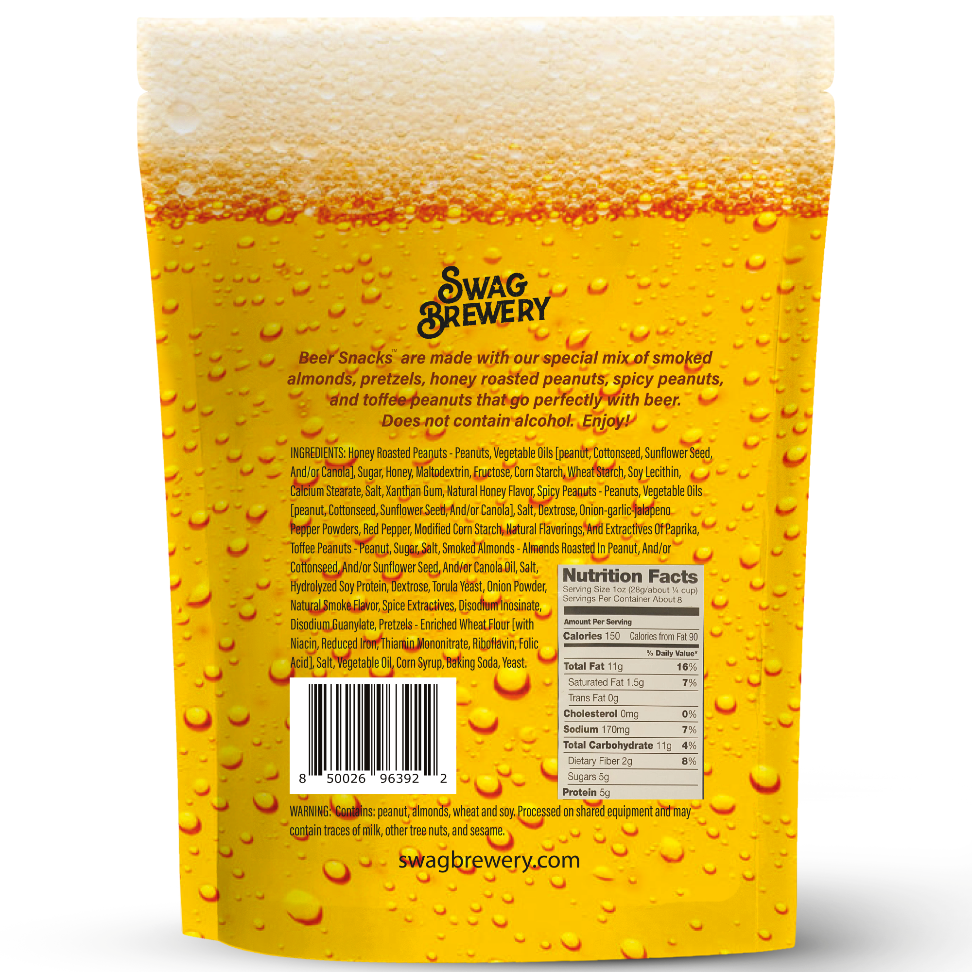 Swag Brewery - Wholesale Nuts - Beer Snacks - Gourmet Mix of Nuts Gift Set1