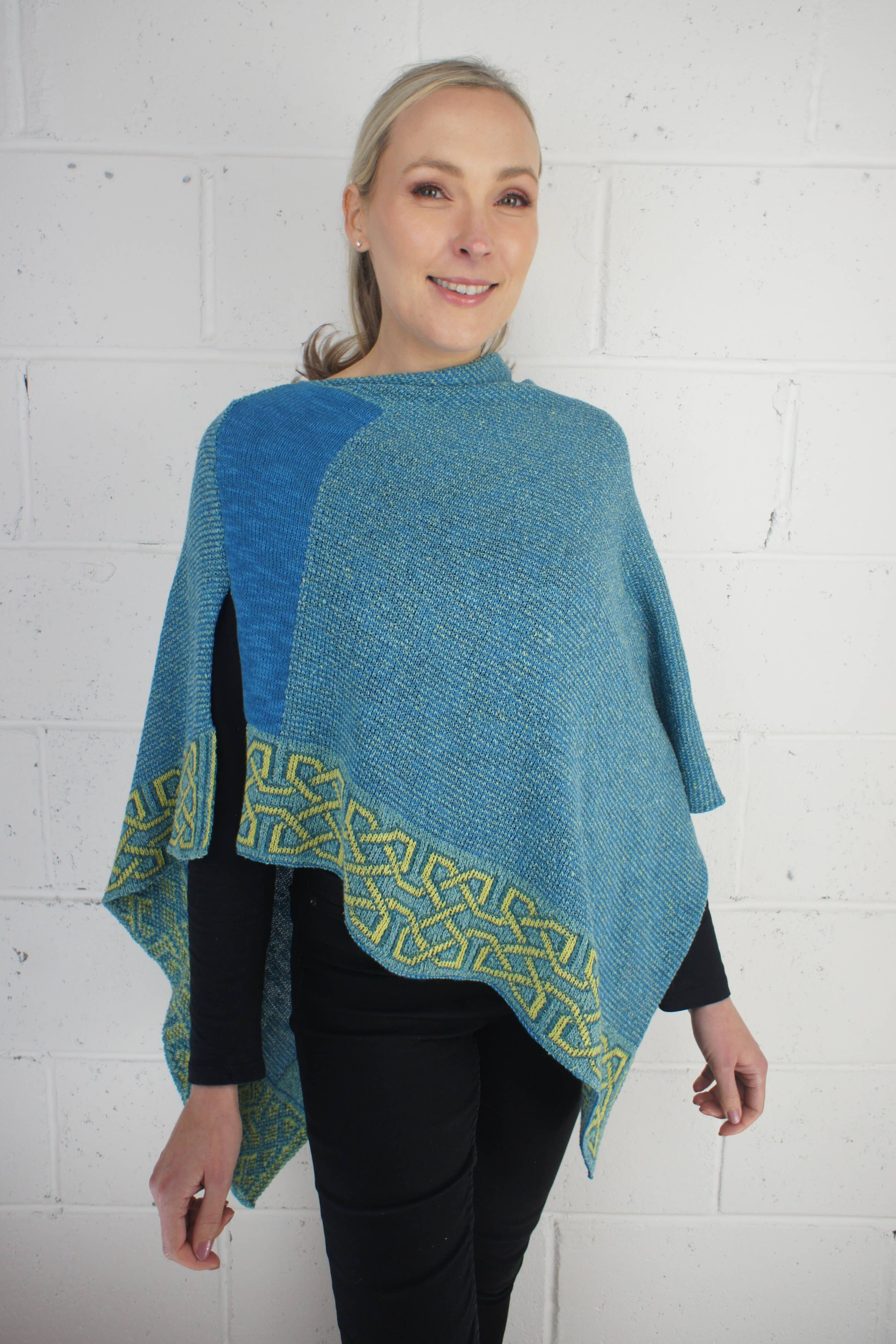 Knitted in Edinburgh - Wholesale Wrap - Women's - Atlantic Ballater Shawl