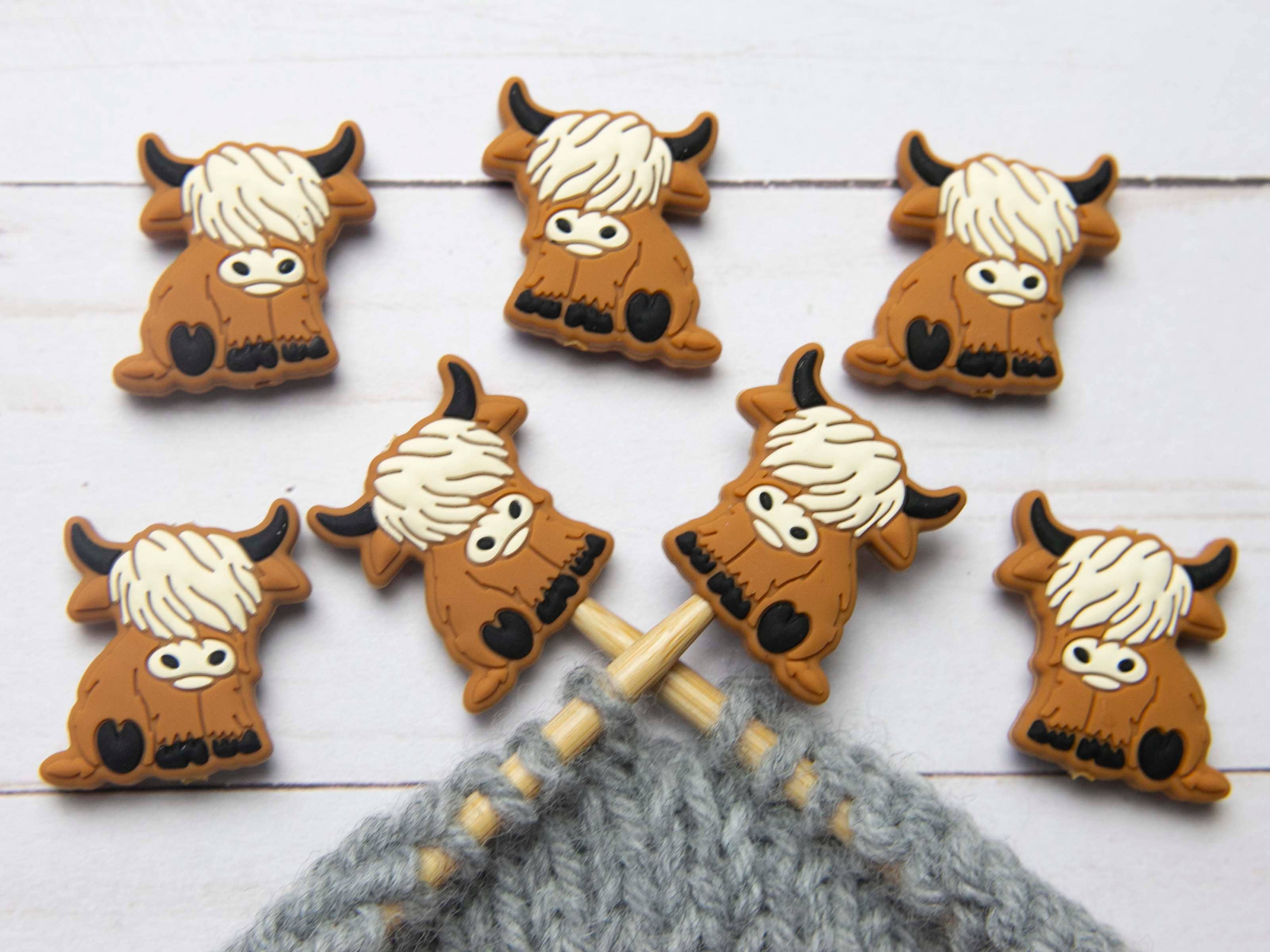 Fox & Pine Stitches - Wholesale Knitting/Crochet Supplies - Highland Cow | Stitch Stoppers1