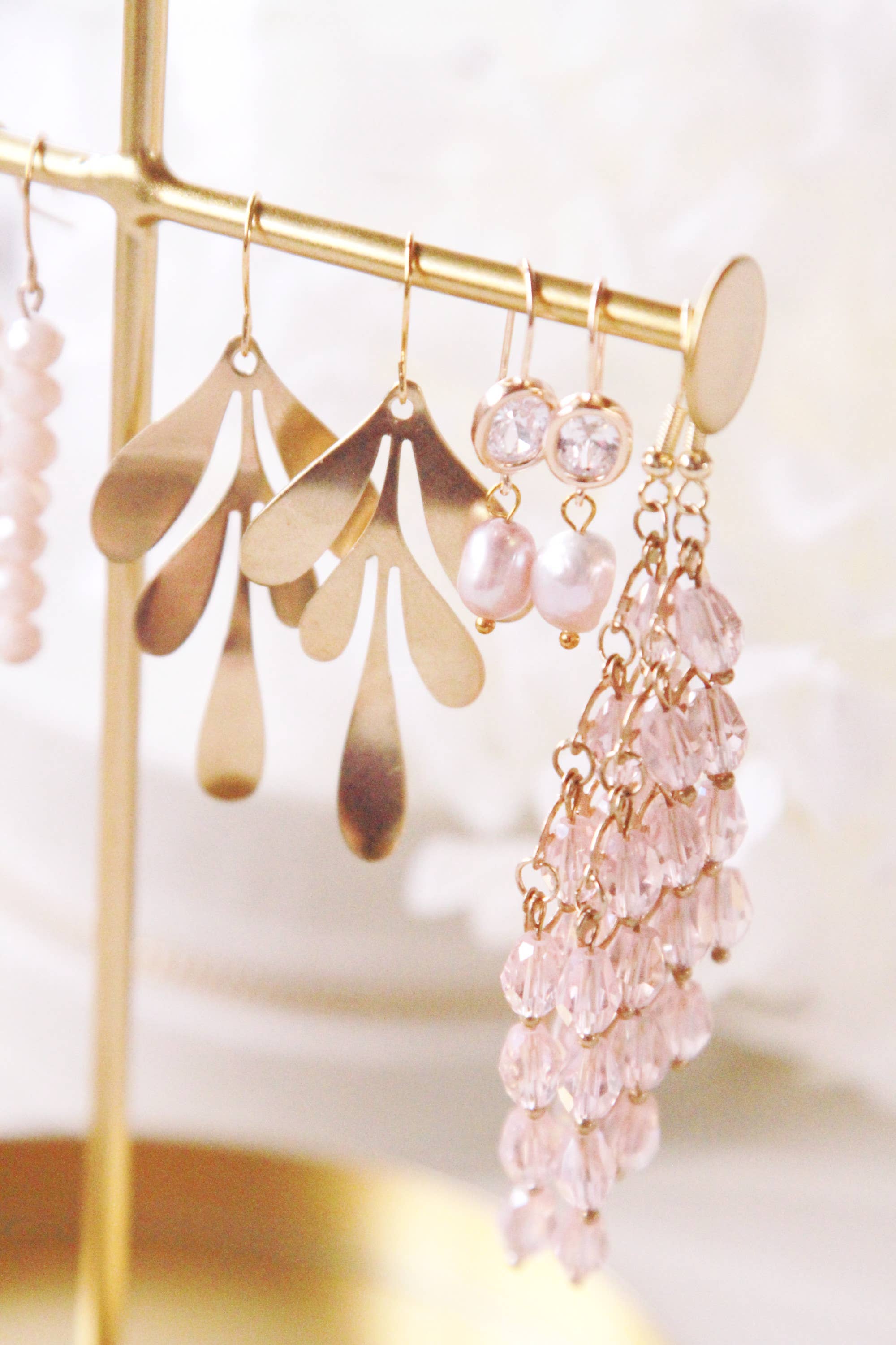 Lily in love - Wholesale Dangle Earrings - “Nahla” bohemian chic wedding earrings1