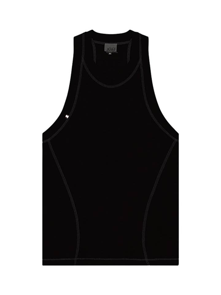 CORE-TAB SLEEK VEST - BLACK for wholesale by Saul Nash