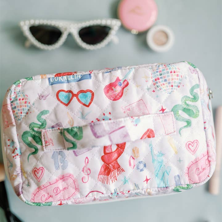 Gracefully Made Art - Wholesale Toiletry Bag - Women's - Taylor Swift Make Up Toiletry Bag