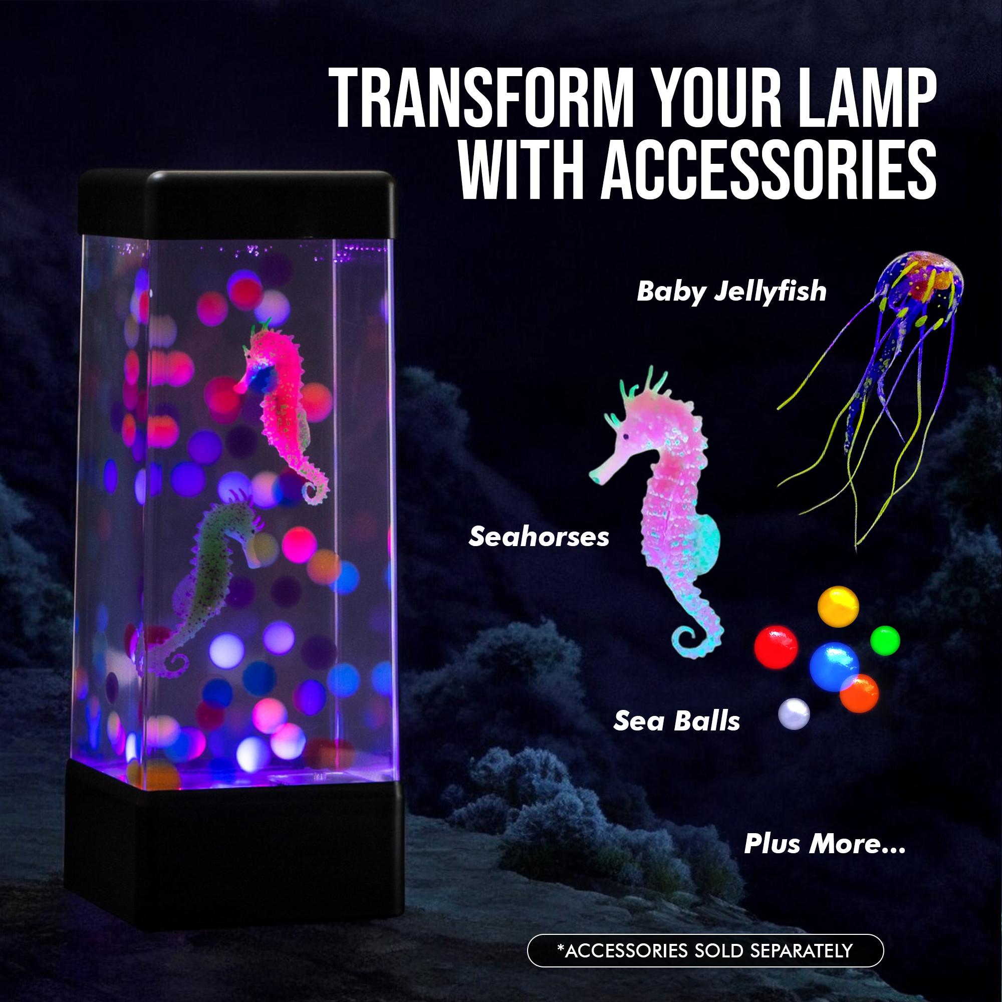 JINX LUMINOUS JELLYFISH - Wholesale Night Light - Jinx Luminous Jellyfish Mood Lamp7