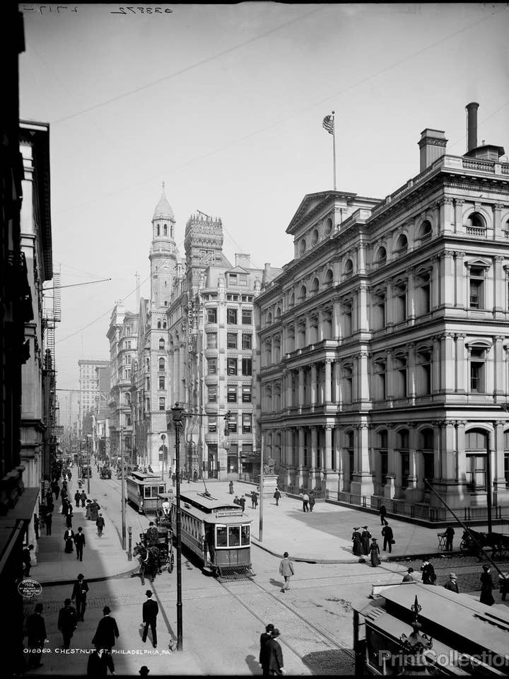 Chestnut Street, Philadelphia, PA for wholesale by Print Collection