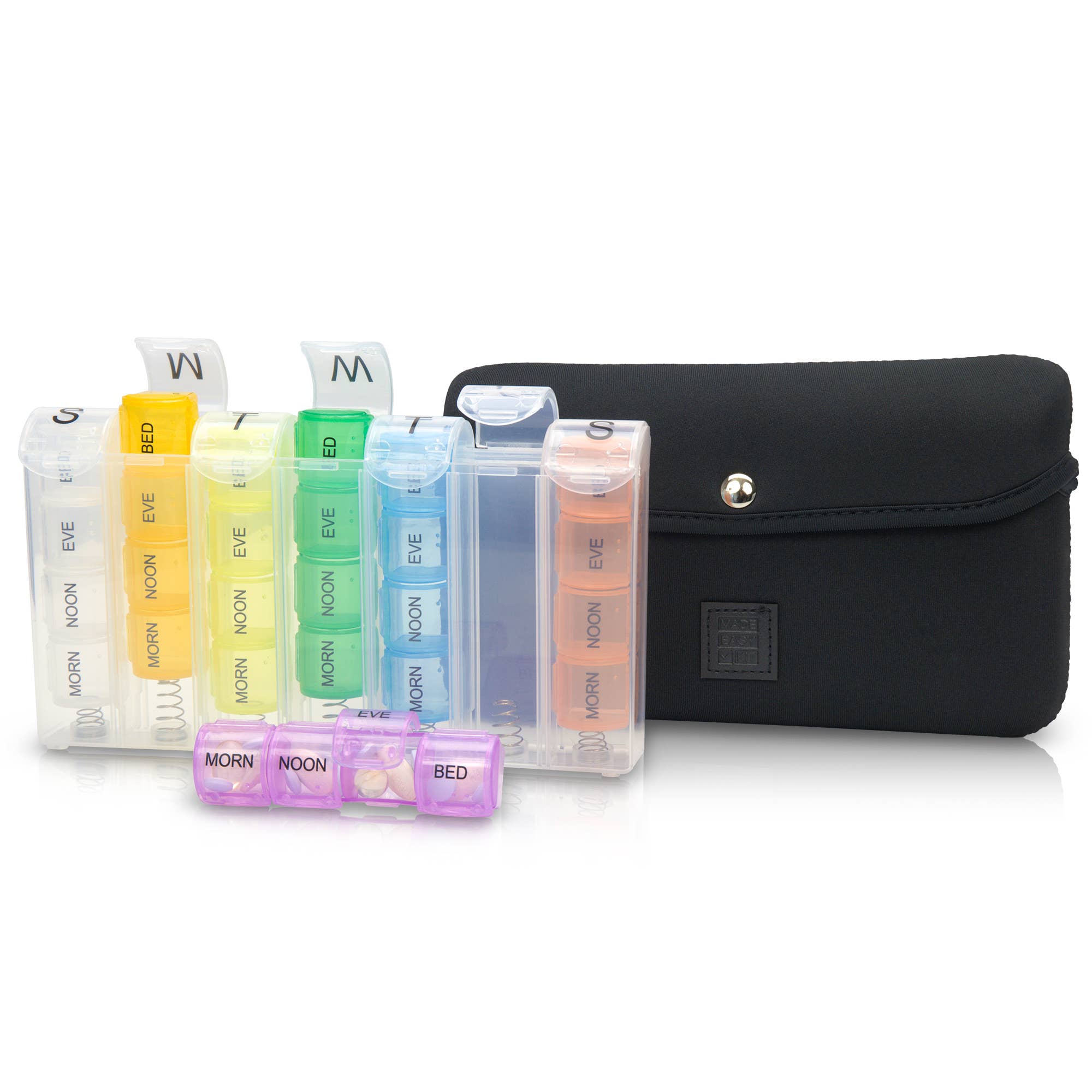 MADE EASY KIT – wholesale Pill organiser – Made Easy Kit Pill Case Large 7-Day / 28 Compartments57