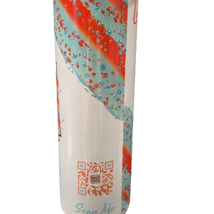 Forretningslogo Tumbler med Qr-kode for engroshandel hos Perfectly Diverse Trendz, LLC