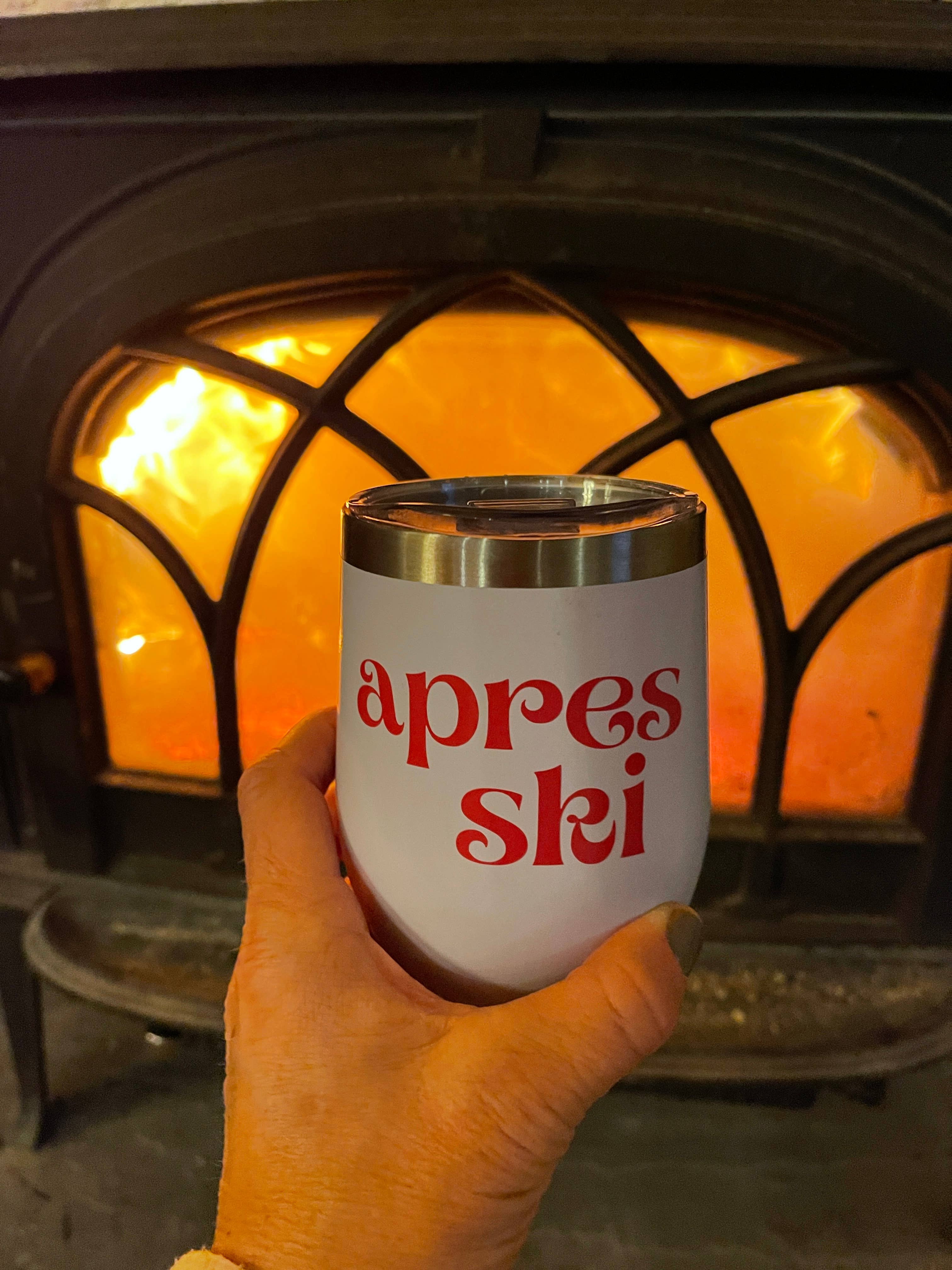 Everything Labeled | Coastal & Custom Drinkware - Wholesale Insulated Mug/Tumbler - Apres Ski 20 oz Stainless Steel Tumbler – Winter Drinkware4