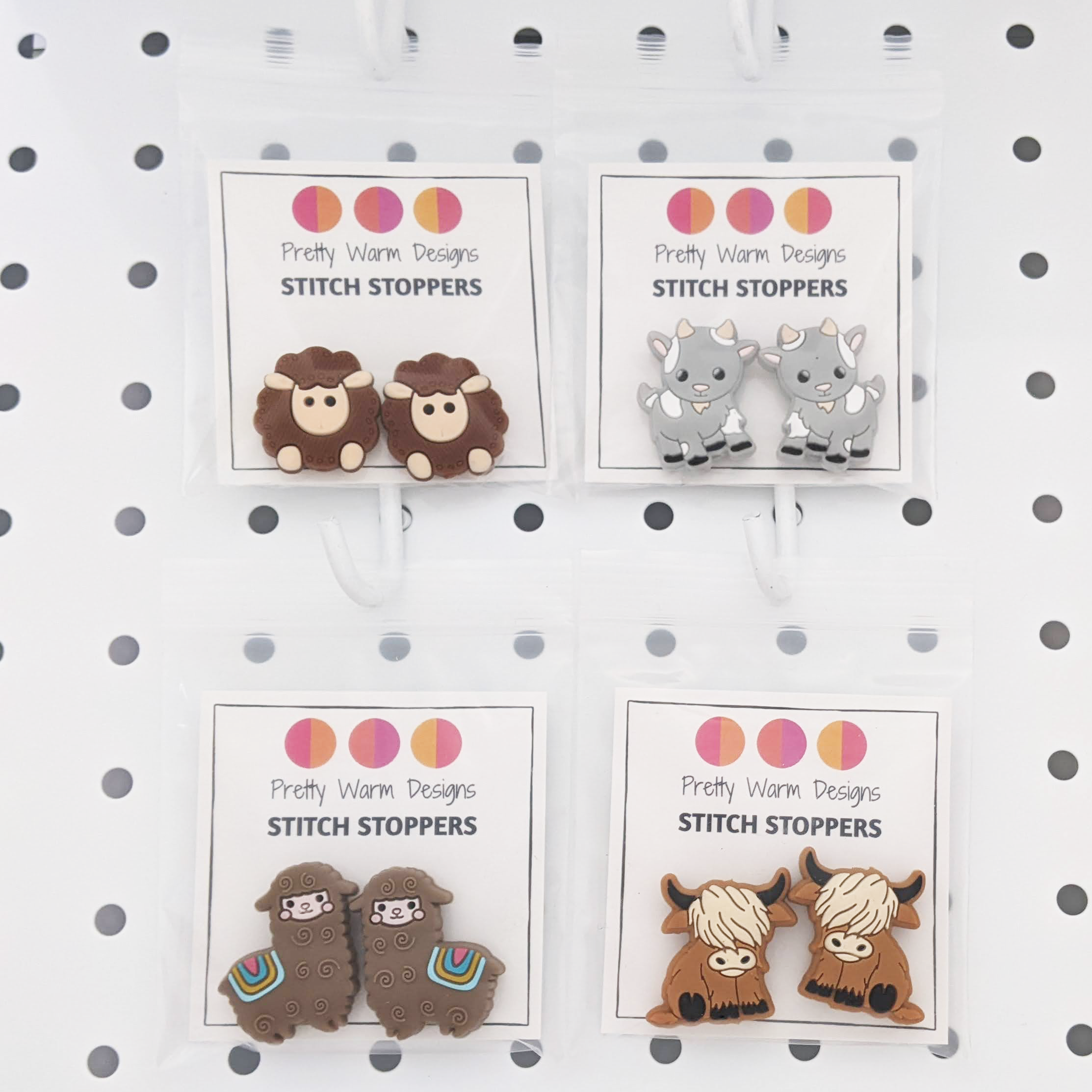 Pretty Warm Designs - Wholesale Knitting/Crochet Supplies - Yakety Yak Stitch Stoppers2