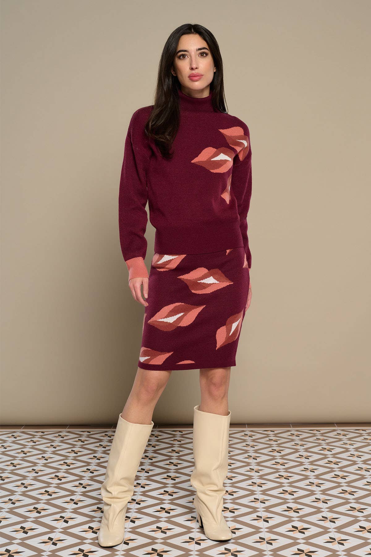 Garnet RAFAELLA SWEATER for wholesale on Faire1