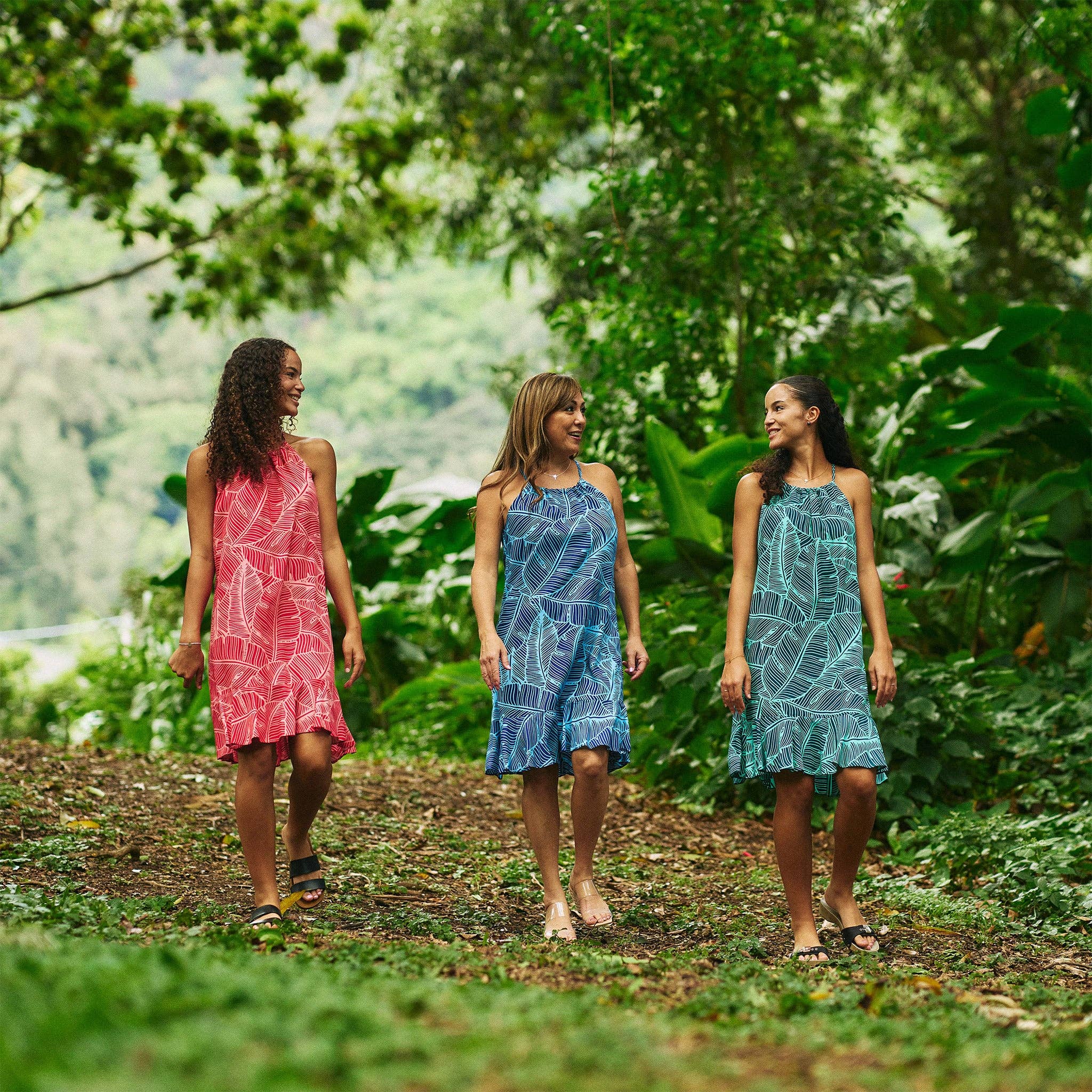 Hilo Hattie - Wholesale Dress - Women's - Banana Leaf Knee Length Dress18