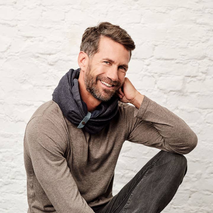 GAZUR - Wholesale Scarf - Unisex - Winter double loop scarf | Model ALBA7