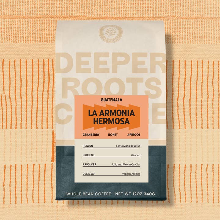 Guatemala La Armonia Hermosa for wholesale by Deeper Roots Coffee