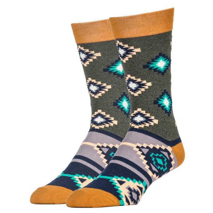 Lemongrass Ale | Men's Premium Cotton Crew Socks for wholesale by Oooh Yeah/Sock It Up/Oooh Geez Slippers