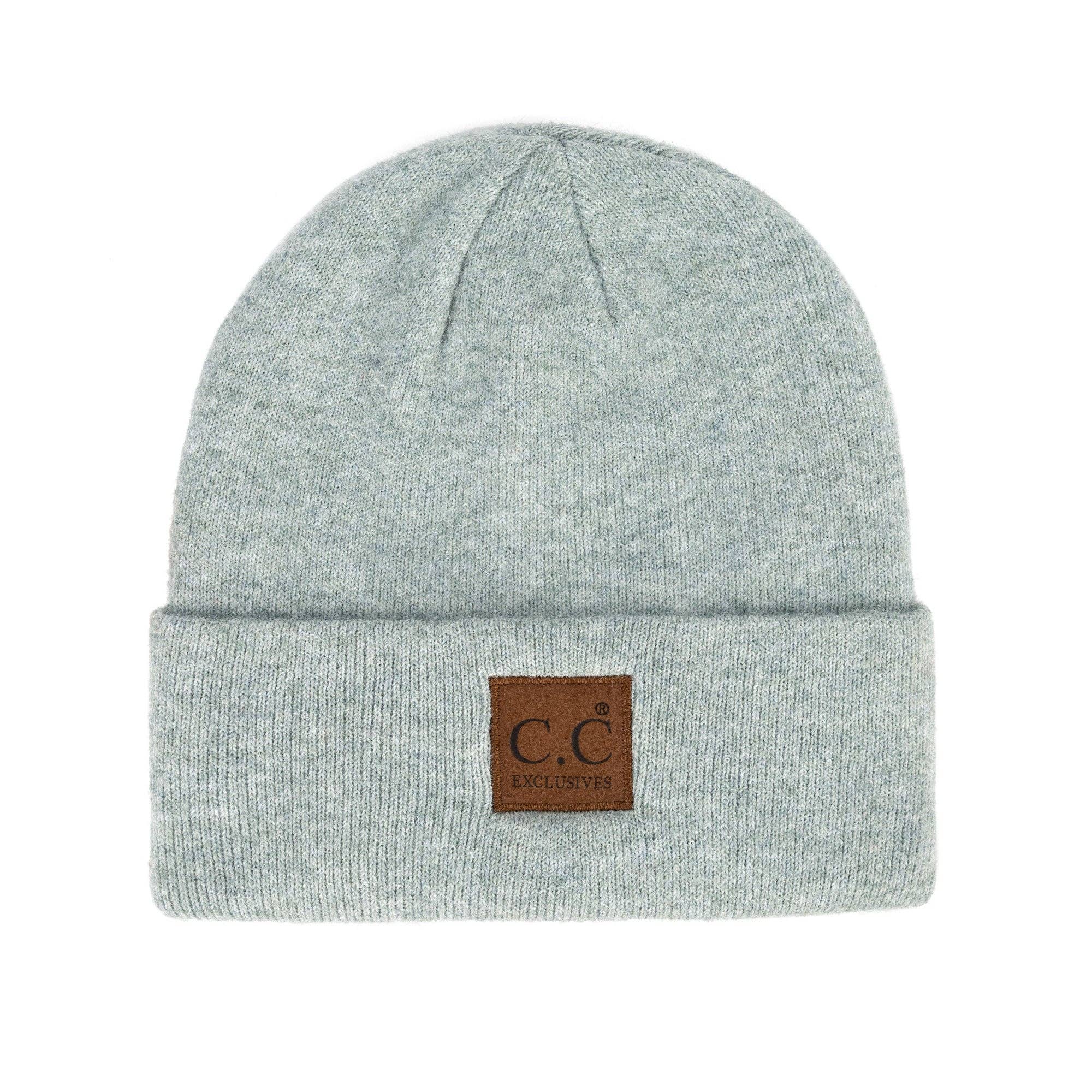 Truly Contagious - Wholesale Beanie - Unisex - CC Beanie Heather Knit Basic ( HTM-9021 )7