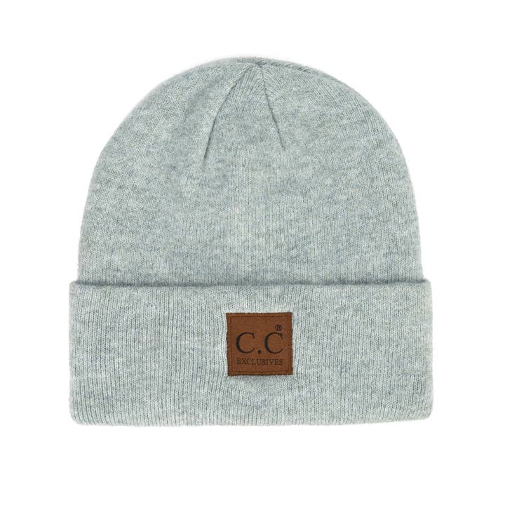 Truly Contagious - Wholesale Beanie - Unisex - CC Beanie Heather Knit Basic ( HTM-9021 )7