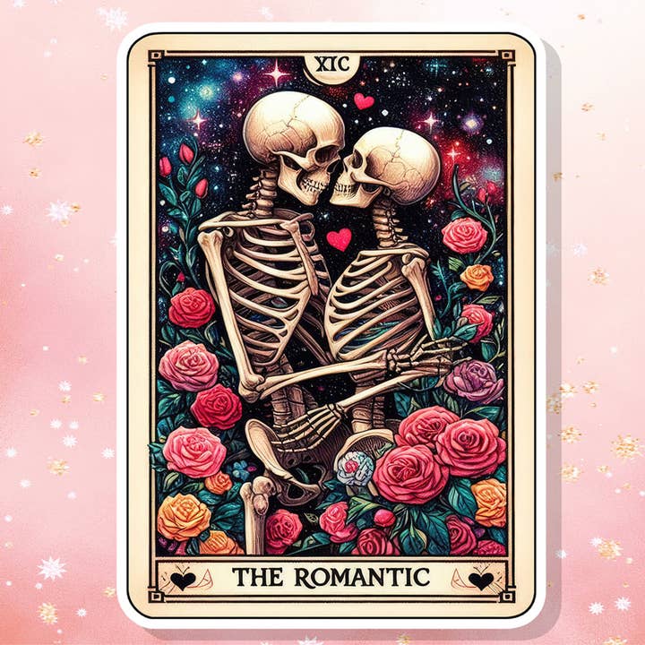 Det romantiske Tarot-vinylklistermærke metafysisk for engroshandel hos London Luxury Candles