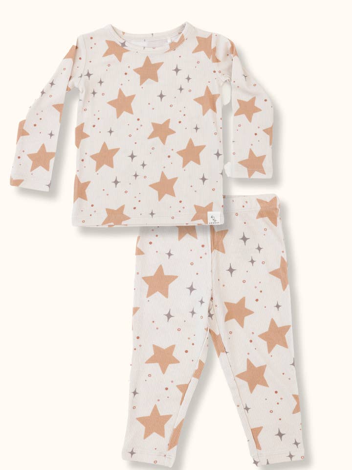 Loocsy LLC - Wholesale Sleepwear Set - Kids - Counting Stars Pajama Set