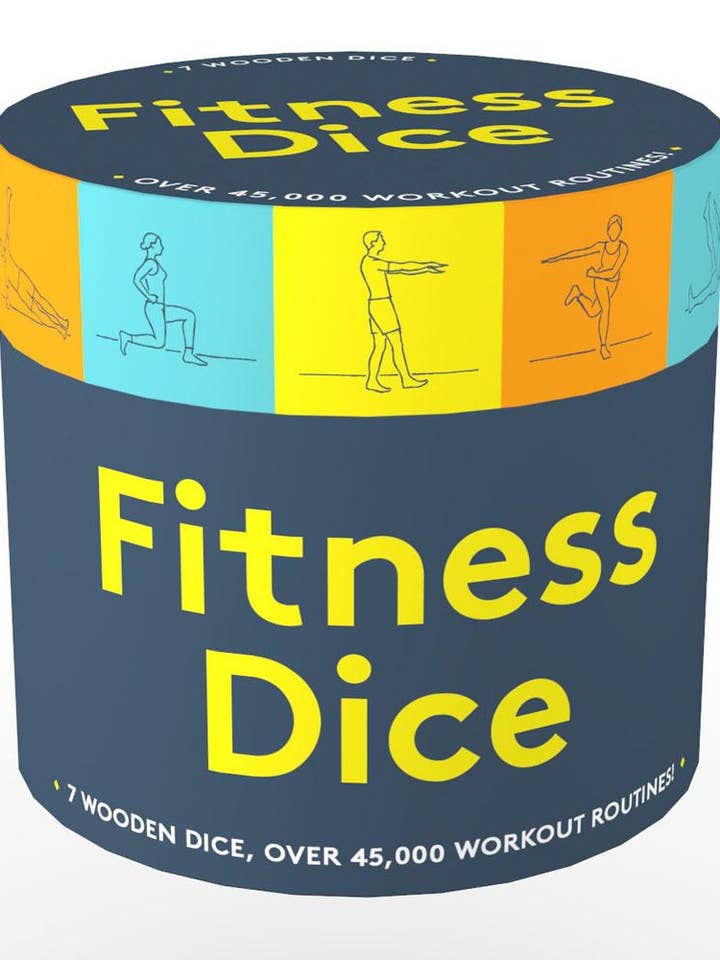 Fitness Dice for wholesale by Chronicle Books