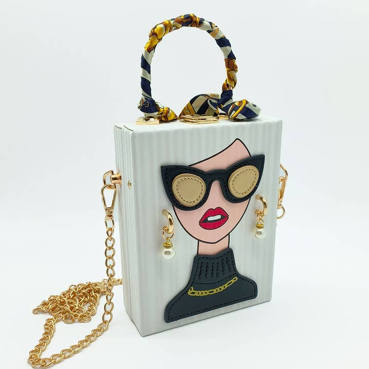 ACCITY - Wholesale Crossbody Bag - Women's - RETRO BEAUTY PATTERN CROSSBODY BAG_CWAB09868