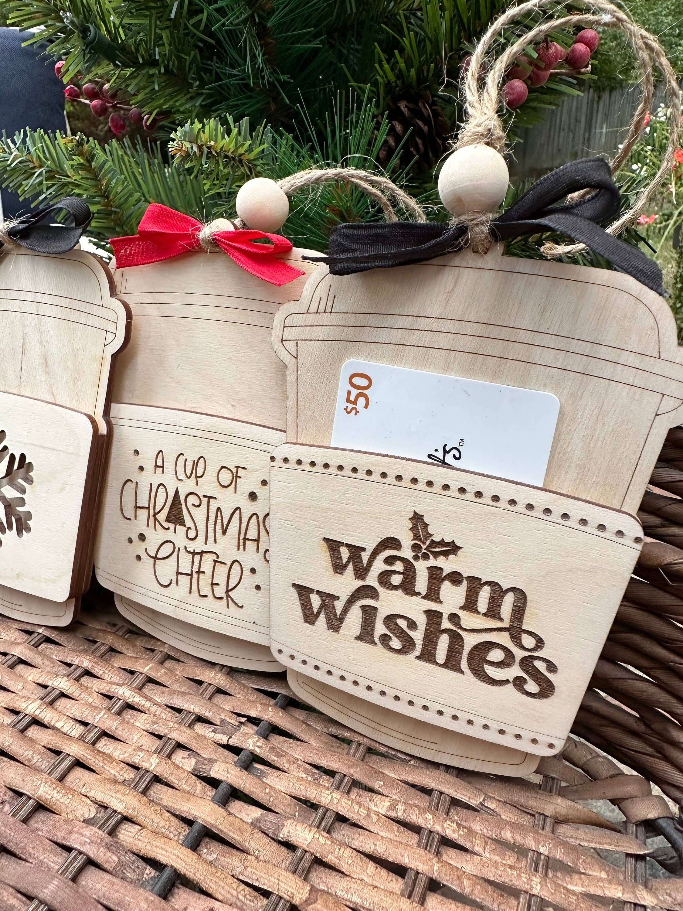 knocks on wood - Wholesale Gift Tag - Gift Card Holder Teacher Appreciation Gift Card Holder Merry2