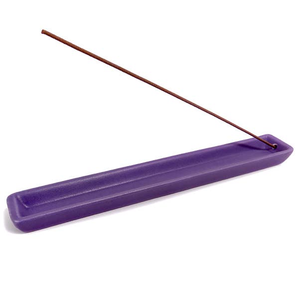 Murasaki Ceramic Incense Tray for wholesale by Shoyeido Incense
