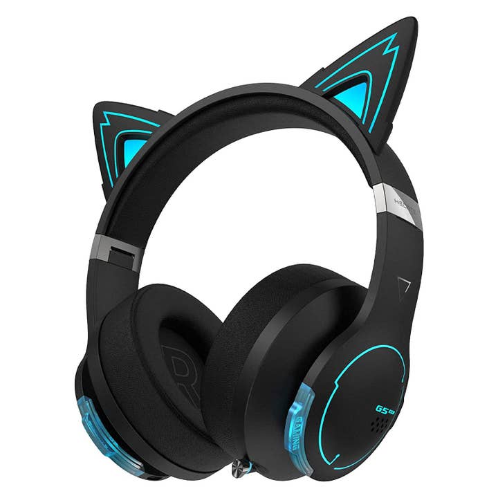 Sixale - Wholesale Headphones - Edifier G5BT CAT Wireless Bluetooth Wired Cat Ear Gaming Headset with Mic