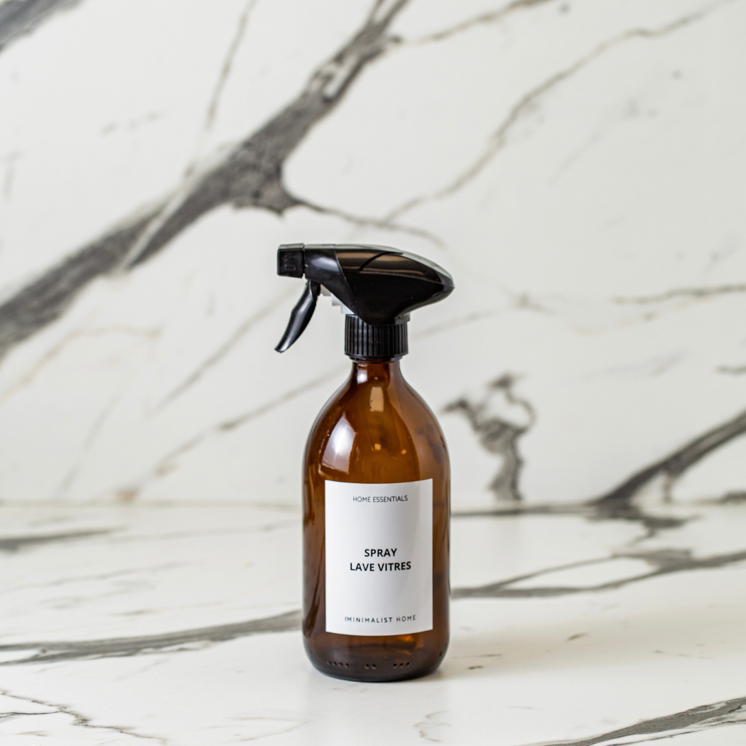 Amber glass spray bottle – 500 ml – Ideal for DIY cleaning products for wholesale on Faire1