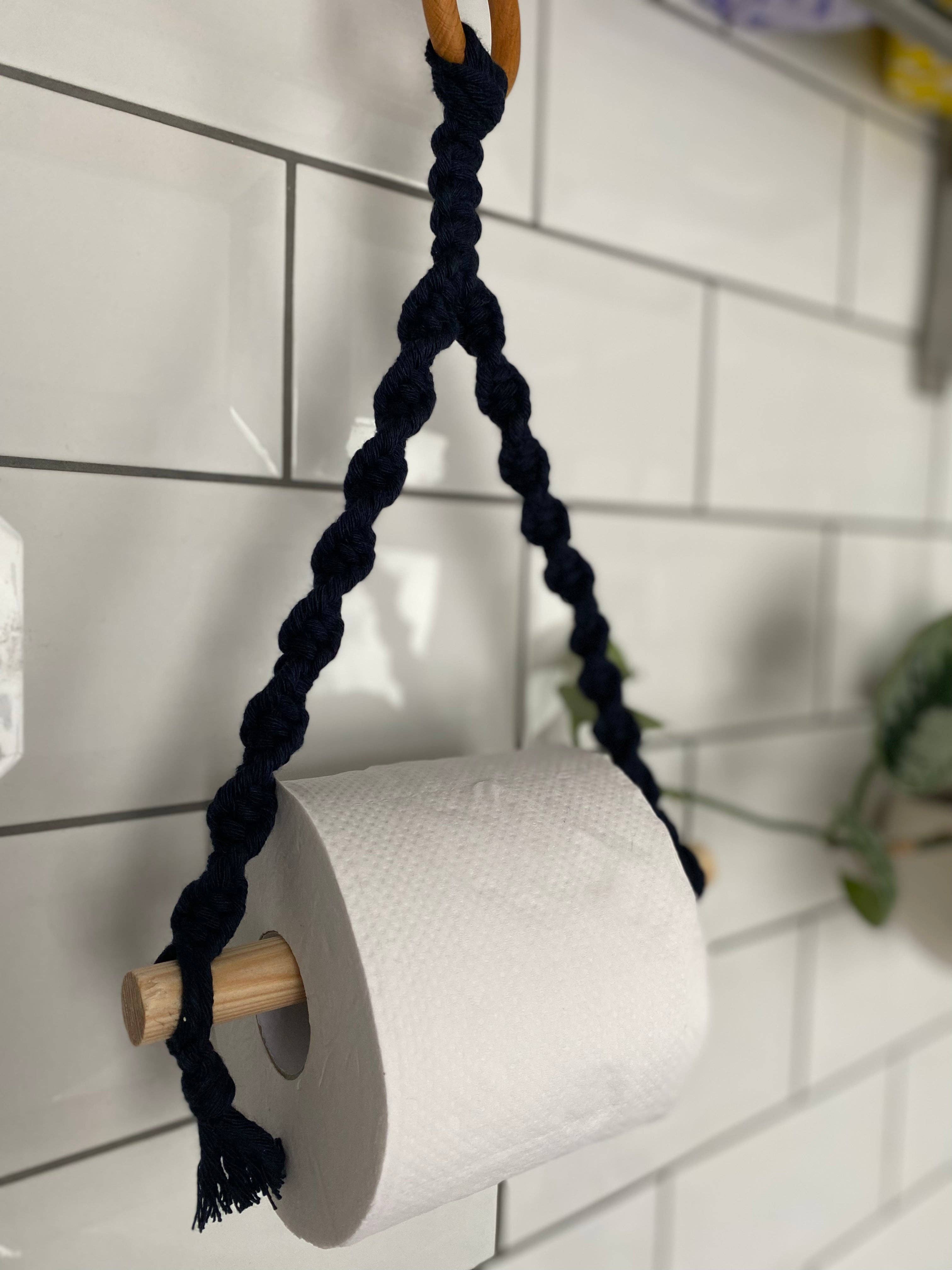 Macra-Made With Love - Wholesale Toilet Paper Holder - Hanging Macramé Toilet Paper Holder9