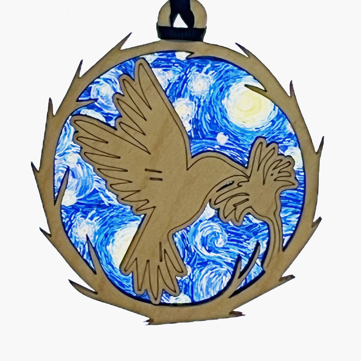 Squirrel Tacos Papercuts - Wholesale Ornament - Hummingbird Bird Ornament - Holiday Suncatcher5