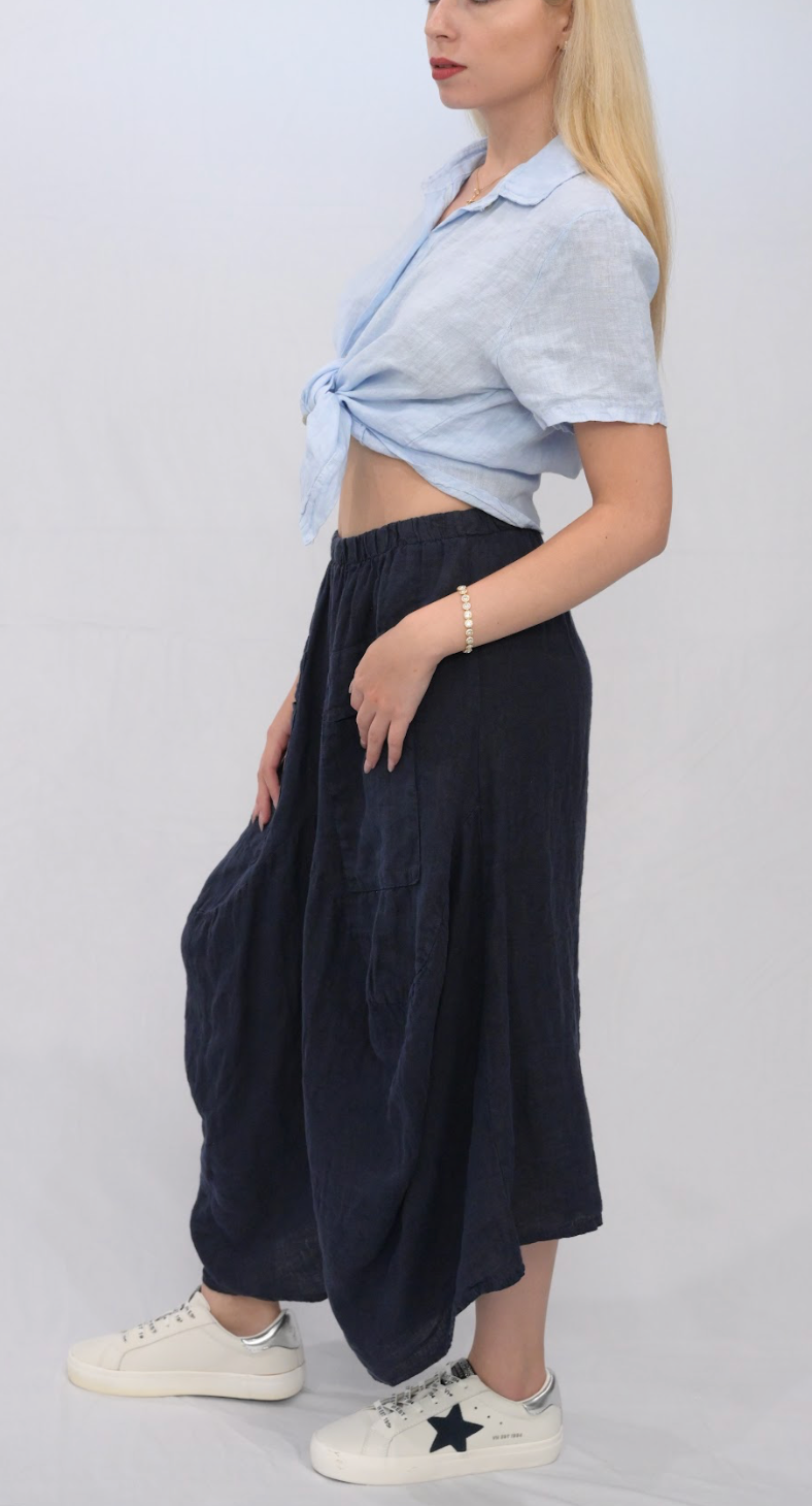 Merci Marie - Wholesale Pants - Women's - Linen Parachute Pants17