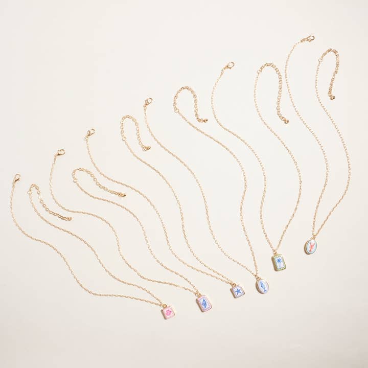 18 I Medelhavets Kustliv Strandhalsband för wholesale av Designature New York