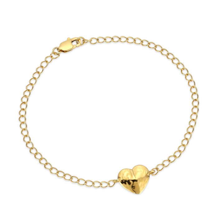 Bruised Heart Bracelet for wholesale by Jane Koenig