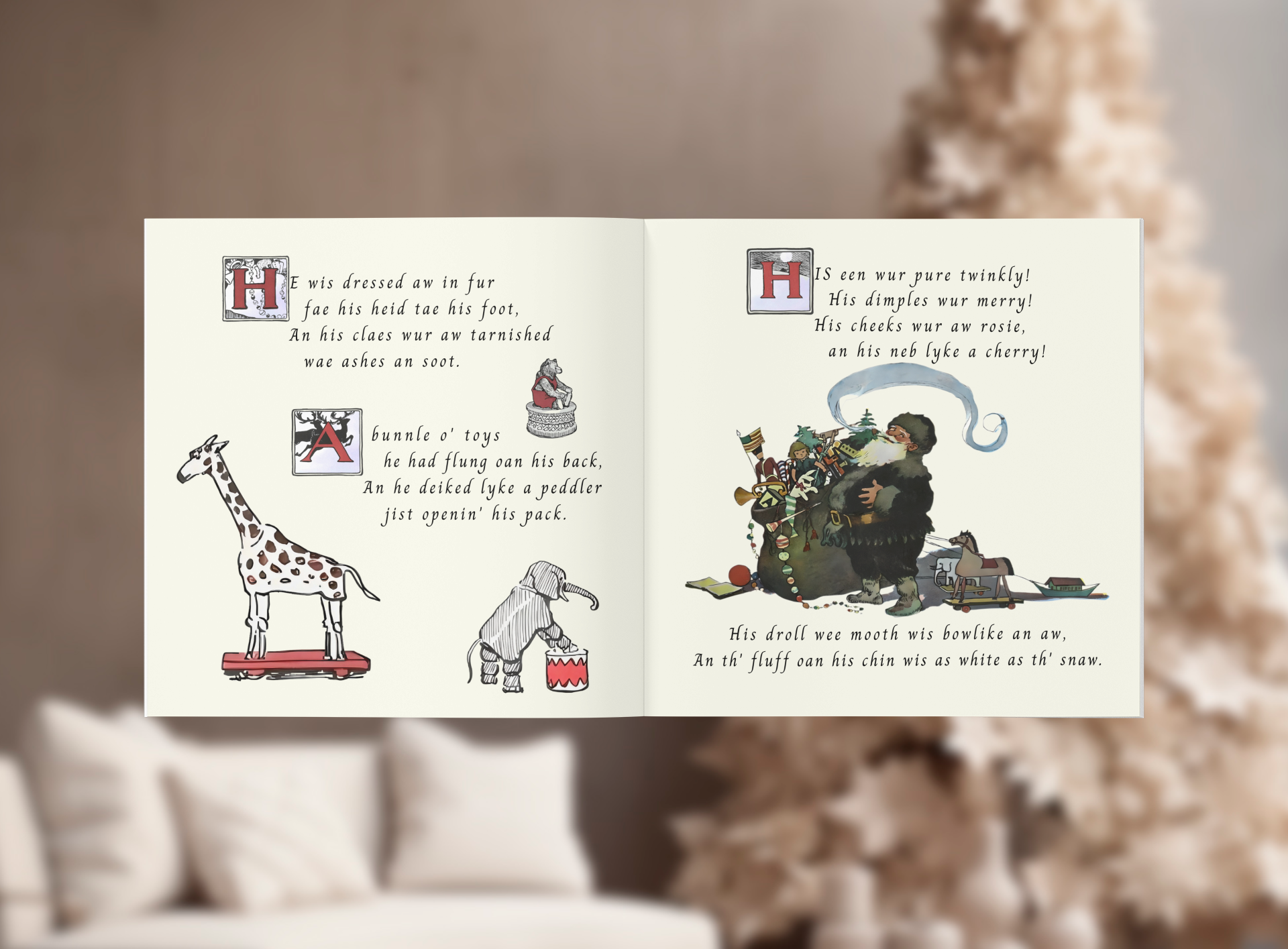 Whirly Bird Book Co. – wholesale Pre-school book (3–5) – The Night Before Christmas in Scotland [Square]3