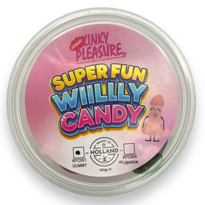 Kinky Pleasure – Großhandel Weingummi – Kinky Pleasure - KPC001 - Super Fun Willy Candy - Gummi - 150 Gramm