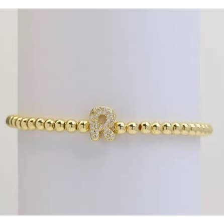 Malibu Sugar – Conjunto de joias por atacado – Pulseiras com Contas Douradas com Iniciais Perfeitas para o Natal!!12