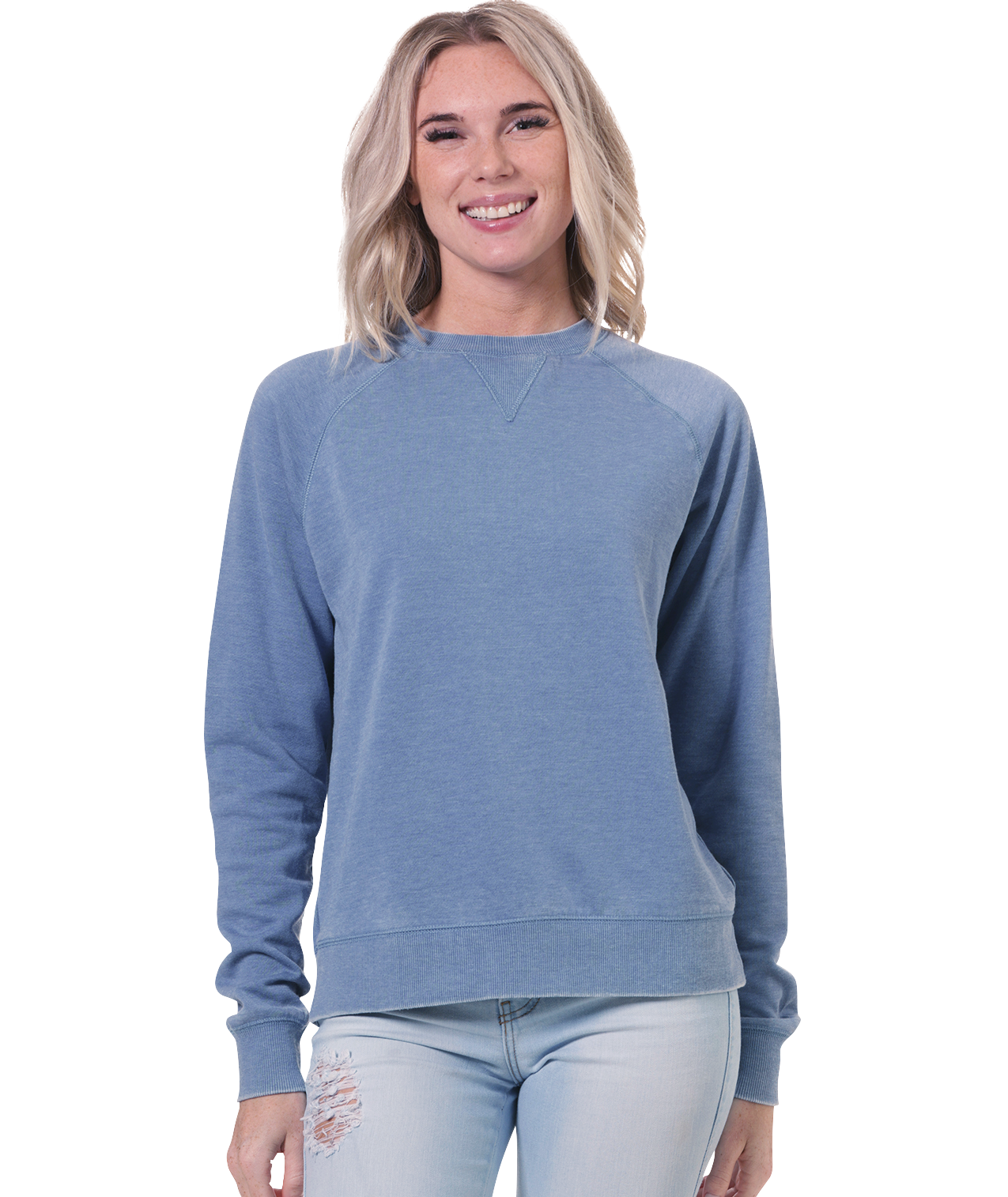 U.S. Apparel - Wholesale Sweatshirt - Women's - Adult Vintage Fleece Crew41