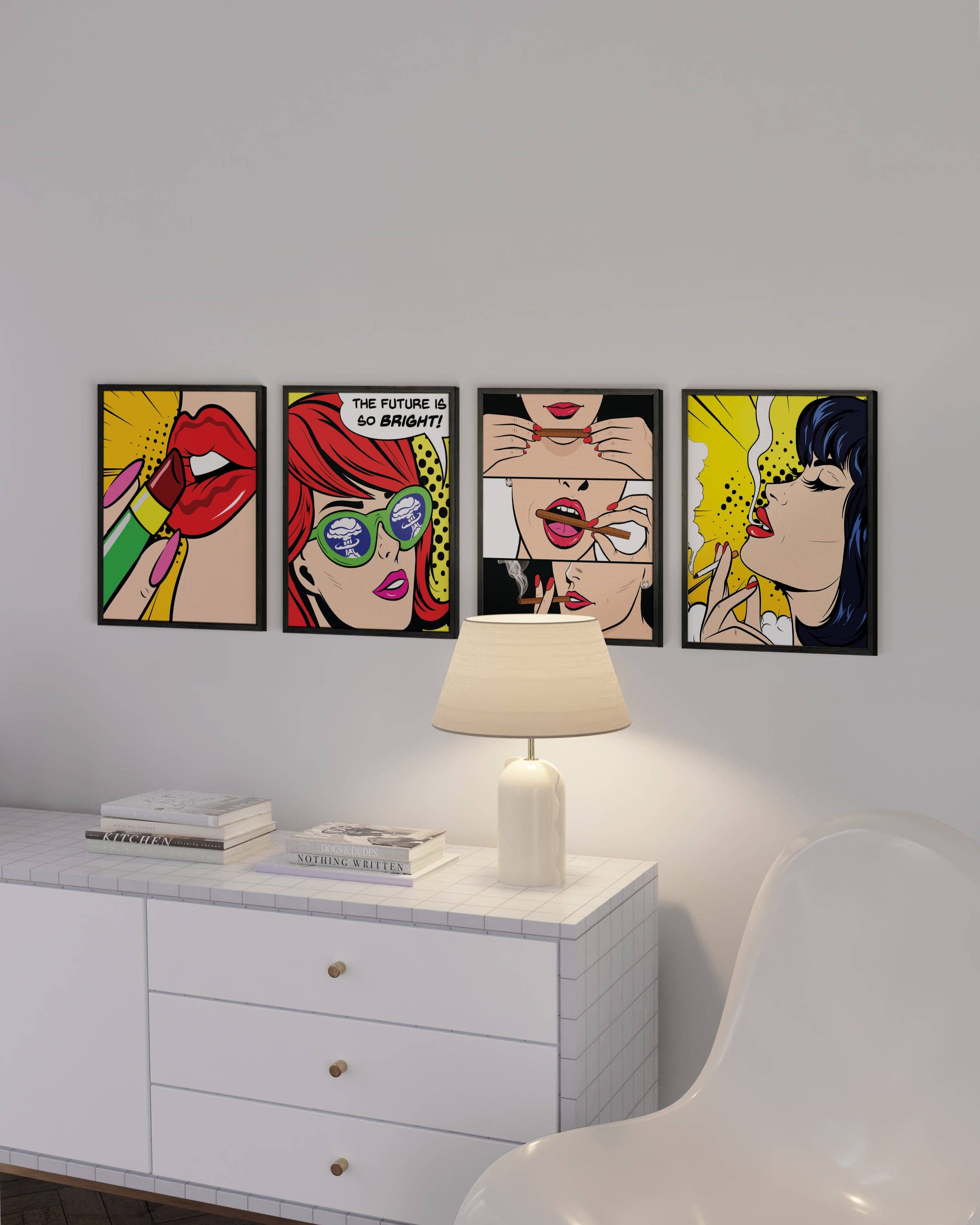 Haus and Hues - Wholesale Gallery Wall Set - Pop Art Set3