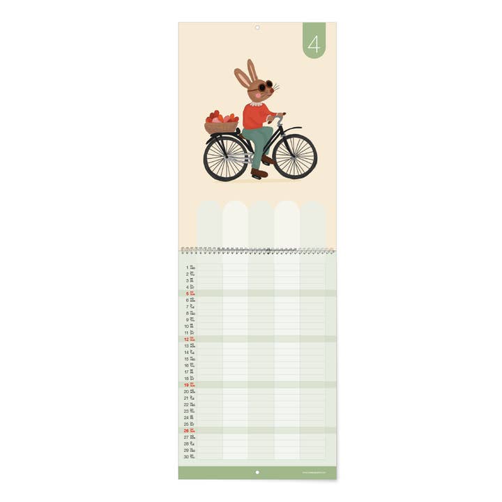 MIAO Papeterie - Wholesale Calendar - Family Planner | CALENDAR4