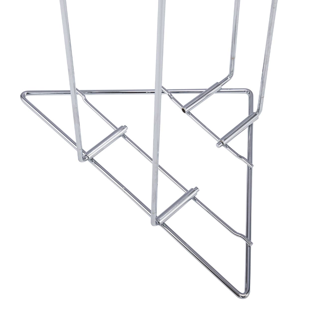 Store Supply Warehouse - Wholesale Clothes Hangers - Chrome Wire Hanger Stacker 2