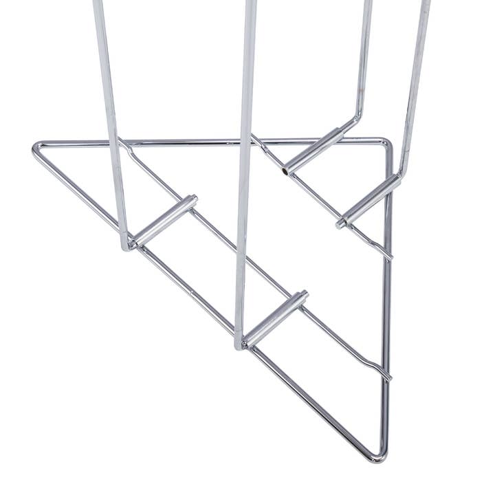 Store Supply Warehouse - Wholesale Clothes Hangers - Chrome Wire Hanger Stacker 2