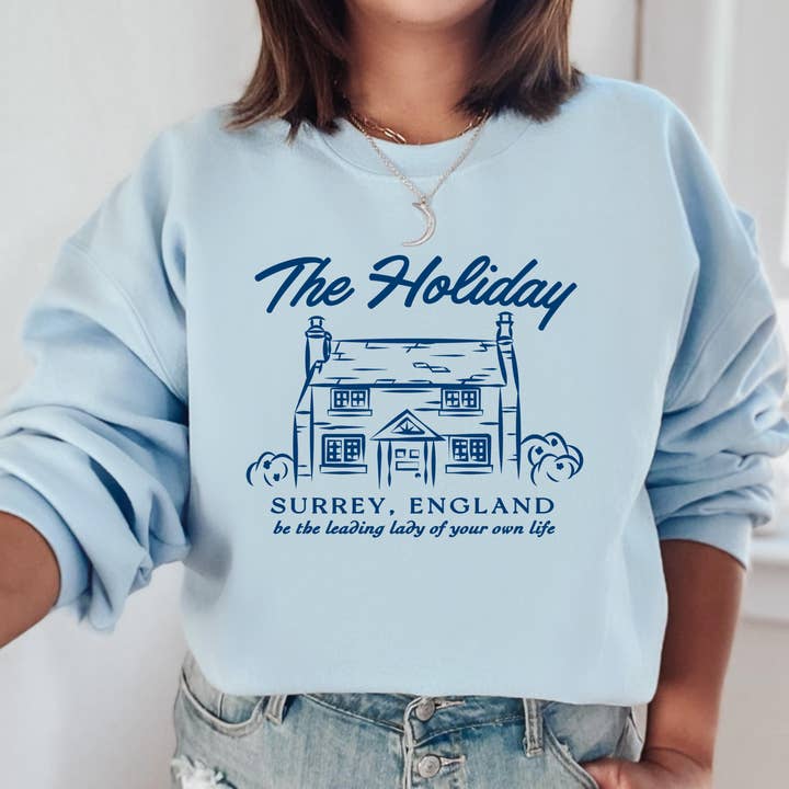 A Sweatshirt de Natal da Casa de Férias por atacado de Letters and Lucy