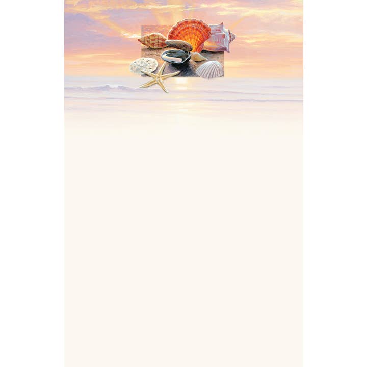 Pumpernickel Press - Wholesale Everyday Greeting Card - Before The Tide (BK) - Deluxe1